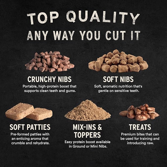 Vital Essentials Rabbit Bites Cat Treats, 0.9 oz | Freeze-Dried Raw | Single Protein | Grain Free, Gluten Free, Filler Free