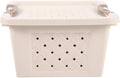 Hamster Carrier Box Plastic Small Pet Transport Box Breathable Travel Carrier with Spacious Interior Easy to Clean for Hamsters and Small Animals