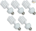 lumenivo UVB Reptile Light 23W 10.0 Desert Terrarium UVB Bulb for Bearded Dragon, Dwarf Monitors, Veiled Chameleons - Simulates UVB from The Sun to Help in Calcium Absorption - 120V - 5 Pack