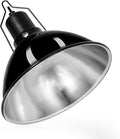 DXOPHIEX 8.5inch Dome Reptile Heat Lamp Reptile Light Fixture UVB Light Fixture Max 150W for Bearded Dragon, Turtles, Snake and Lizard Terrarium