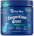 Zesty Paws Advanced Cognition Soft Chews for Dogs - with Omega 3 DHA, Ashwagandha & Alpha GPC - for Senior Dog Brain Health & Nervous System Support - Supplement for Calming & Relaxation - 90 Count