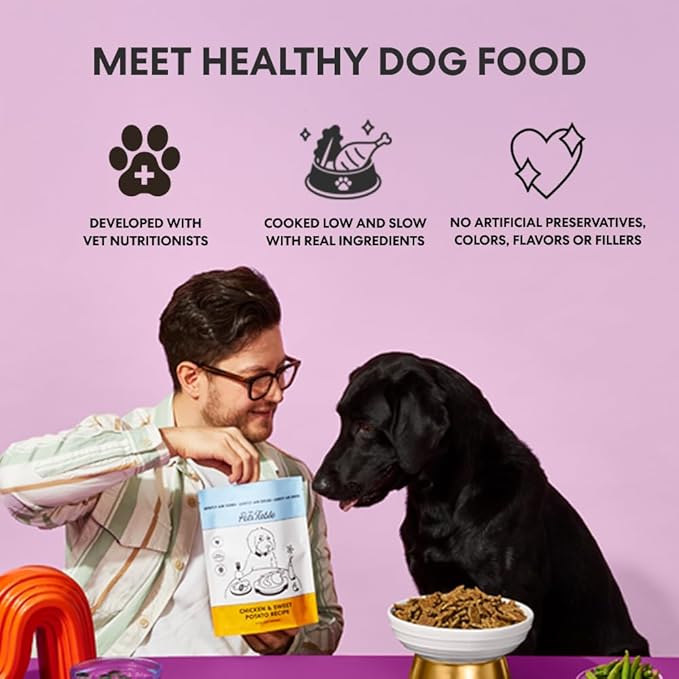 The Pets Table Grain Free Air Dried Dog Food 2 Pack - Beef & Berries + Salmon & Whitefish, 16 Ounce (Pack of 2)