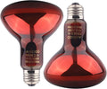Aiicioo Reptile Red Night Light Bulb - 150W Reptile Heat Lamp Bulb Infrared Basking Spot Lamp for Bearded Dragon Lizard Turtle Hermit Crab Leopard Gecko Snake Chameleon Tank