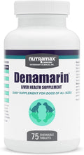 Nutramax Laboratories Denamarin for Dogs Chewable Tablets - 75 Count