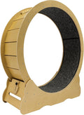 Large Cat Exercise Wheel Cat Running Wheel Treadmill Exerciser with Brake & Carpeted Runway for Most Cats Indoor