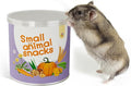 Niteangel Hamster Snack & Treats Toy - Small Animal Natural Treat Mix for Dwarf Syrian Robo Hamsters Gerbils Mice Lemmings Degus or Other Small-Sized Pets (Walnut-Shell Boat)