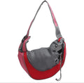 JiangYanus Dog Carrier Sling, Hand Free Drawstring Dog Papoose with Adjustable Strap, Breathable Mesh Travel Safe Puppy Sling Bag Carrier, Crossbody Satchel Dog Purse with Pocket for Outdoor Dogs Cats