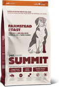 Summit Petcurean Farmstead Feast, Dry Dog Food, Pork Meal and Lamb Meal Large Breed Adult Recipe with Grains, 25 lb Bag