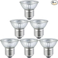 UVB UVA Reptile Light Bulb 75W Bulb for Reptiles and Amphibians Use for Turtle, Bearded Dragon, Lizard Cages Heat Lamp Replacement Bulb, Pack of 6