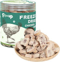 PAWUP Freeze Dried Chicken Necks Dog Treats, Dog Food Toppers, Healthy Training Treats, Raw Single Ingredient, High Protein, 4.2 oz