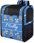 Cat Backpack Carrier-Customizable, Breathable Pet Carrier Backpack for Outdoor Travel/Vet Visits/Daily Use, Adjustable & Secure Design for Small Dogs and Cats Style9