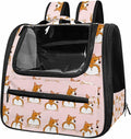 Corgi Dog (2) Pet Carrier Soft Sided Carrier for Small Medium Cats Dogs