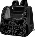 Spider Web 3 (2) Traveler Backpack Pet Carriers for Cats and Dogs