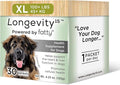 Yummy Combs Longevity15 – C15:0 – Fatty Acid Health Supplement for Dogs – Healthy Pet Supplies – for Extra Large Dogs, 1 Pack