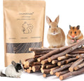 Natural Apple Sticks, 500g Treats Food for Small Animals, Chew Toys for Chinchilla Guinea Pigs Rabbit Squirrel Hamster Bunny
