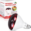 LUCKY HERP Heat Lamp for Chickens, 250 Watt Red Heat Lamp Bulbs, Infrared Heat Lamp for Chickens, Chicks, Reptile, Pets, Brooder Coop, Poultry (1 Pack)