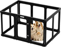 Clear Acrylic Dog Playpen with Door, for Puppy Rabbit Transparent Pet Pen, Dog Playpen Indoor, Dog Fence, Easy Assemble & Cleaning Dog Pen for Small & Medium Dogs