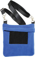 Exotic Nutrition Economy Carry Bonding Pouch (Blue) - for Sugar Gliders, Squirrels, Marmosets, Hamsters, Rodents, Rats, Reptiles, & Other Small Pets