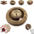 Kitty Kurl Cat Toy,Magic Organ Cat Toy,Magic Organ Cats Scratcher Board,Foldable Recyclable Accordion Toys with Ball for Indoor Cats Playing(1pc)