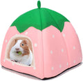 Guinea Pig Hideout Bed Dwarf Rabbit House Cave Accessories Cozy Hide-Out for Little Bunny Hedgehog Ferret Chinchilla&Other Small Animals
