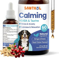 Dog Calming - Dog Calming Drops for Anxiety Relief, Sleep Aid, Relaxing -with GABA, Taurine, Astragalus, Schisandra - Stress Relief During Travel, Firework, Thunderstorm - Roast Chicken Flavor, 60ML