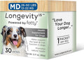 Yummy Combs Longevity15 – C15:0 – Fatty Acid Health Supplement for Dogs – Healthy Pet Supplies – for Medium Dogs, 1 Pack