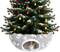 Cat Tunnel Bed - Christmas Tree Cat Dount Tunnel, Soft Plush Crinkle Collapsible Circle Cushion for Indoor Cats, Multifunctional Pet Cave Playground Toys Small Large Kitty Rabbit Puppy Ferret