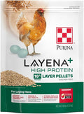 Purina Layena + High Protein Layer Chicken Feed (10 Pound)