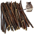 sharllen 400g (14.10oz) Natural Apple Sticks Wood Tree Branches Pet Snacks Chew Toys for Rabbit Hamsters Guinea Pig Chinchillas Squirrel and Other Small Animals by