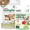 Sugar Glider Complete Food Starter Package - Nutritionally Complete Pellet Diet & High Protein Supplemental Food for Sugar Gliders… (2 Piece Set)