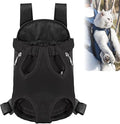 Portable Pet Carrier Backpack, Adjustable Pet Front Cat Dog Carrier Backpack Travel Bag for Small Medium Dogs Cats Puppies, Cat Backpack Carrier for Hiking Cycling (B, S)