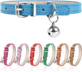 XS Dog Collar for Teacup Adjustable Teacup Dog Collar for Small Medium Large Dogs 3/8 inch Width (Blue, XS)