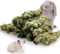 Hamiledyi 15 PCS Rabbit Chew Toys for Teeth - Timothy Hay Treats and Sticks - Natural Grass Chew Toys for Bunnies Guinea Pigs Hamsters and Chinchillas - Bunny Teeth Care