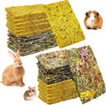 Hamiledyi Rabbit Chew Toys 24 Pieces Guinea Pig Chew Toys for Teeth Natural Grinding Teeth for Chinchilla Bunny Hamster Gerbil Rat Small Animals