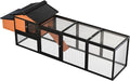 Wooden Chicken Coop, Large Outdoor Hen House with Nesting Box Poultry Cage, Rabbit Hutch Bunny Cage, Waterproof for Outdoor Backyard