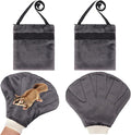 4 Pcs Sugar Glider Bonding Pouch & Mitt Sleeping Bag Small Animal Outdoor Breathable with Shoulder Strap Handling Gloves Bite Proof Calming for Sugar Gliders Hedgehogs Hamsters Pet