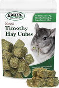 Timothy Hay Cubes 1 lb - 100% All Natural, High Fiber, Sun Cured Timothy Grass Food & Treat - Rabbits, Guinea Pigs, Chinchillas, Degus, Prairie Dogs, Tortoises, Hamsters, Gerbils, Rats & Small Pets