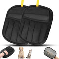 Pet Hair Removal Glove for Dogs and Cats, 2PCS Upgrade Reusable Electrostatic Gloves for Deshedding, Washable Cat Grooming Brush Five-Finger Magic Gloves for Clothing Carpet Sofa Car Seat