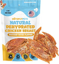 hotspot pets Dehydrated Chicken Breast Tenders- USA Chicken Breast -2lb Reasealable Value Bag, All-Natural, Made in USA - High Protein, Low Fat, Raw Dehydrated Chicken Breast Fillets Dog Treats