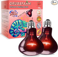 75W Infrared Red Basking Spot Light Bulb – Promotes Growth & Vitality, Heat Lamp for Reptiles & Amphibians, Bearded Dragons, Turtles, Snakes & Chicks, Terrarium & Brooder Heater