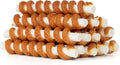 MON2SUN Dog Treats, 5 Inch Chicken Wrapped Rawhide Sticks, Rawhide Twist for Small Dogs, Promotes Dental Health Chew, 10.58oz (13 Count-Pack of 1)