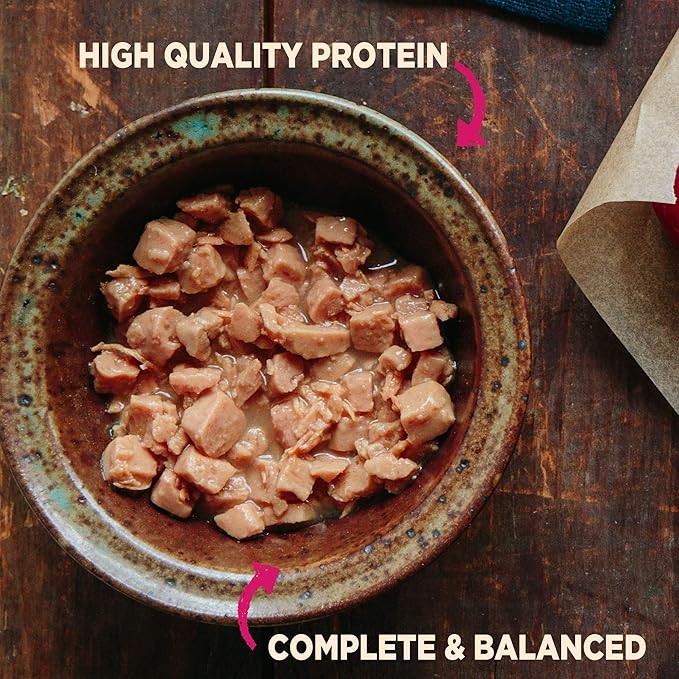 Wellness CORE Natural Grain Free Small Breed Mini Meals Wet Dog Food, Chunky Chicken & Tuna Dinner in Gravy, 3-Ounce Pouch (Pack of 12)