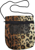 Bonding Carrier Pouch - Premium Bonding Pouch for Sugar Gliders & Other Small Pets - Durable Cozy Fleece Material, Mesh Screen, Silk Rope, and Zipper, Pet Sleeping Bag, Jaguar